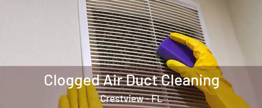  Clogged Air Duct Cleaning Crestview - FL
