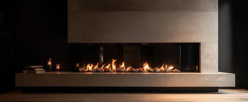Gas Fireplace Ember Bed Design Services in Crestview, Florida