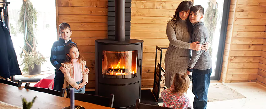 Morso Cast Iron Fireplace Insert Installation in Crestview, Florida