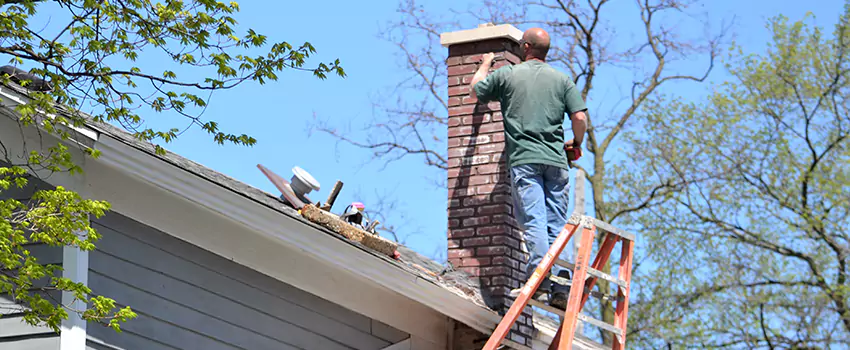 Vinyl and PVC Chimney Flashing Installation in Crestview, FL