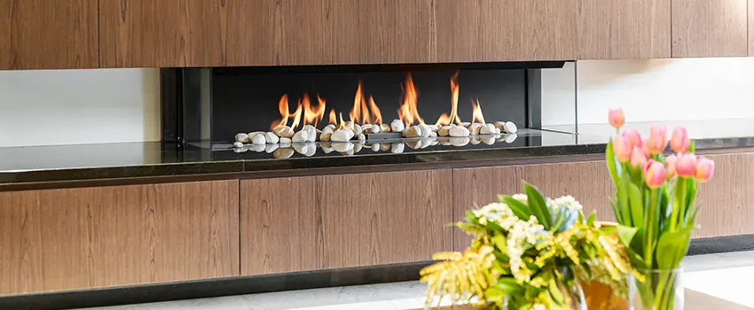 Double-height Fireplace Design Refurbishment in Crestview, Florida